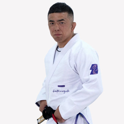 CHROMA Purple Model - White