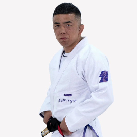 CHROMA Purple Model - White